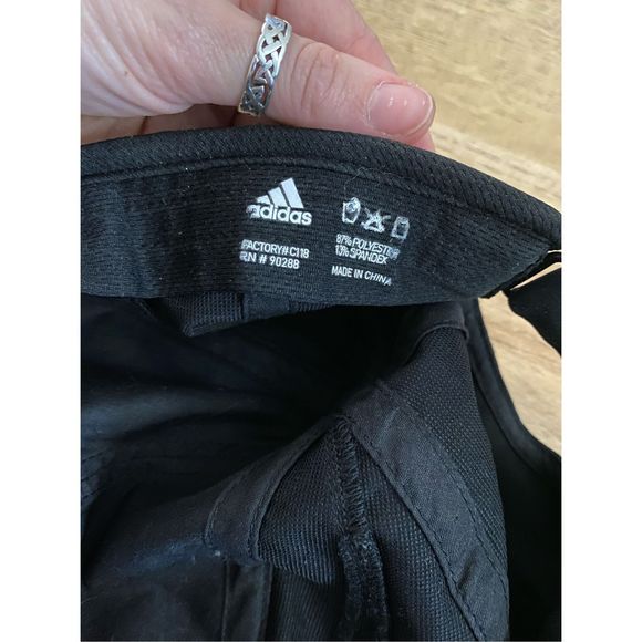 Adidas Black Baseball Cap Adizero Clima Cool Golf Tennis Outdoor Sports* - Picture 9 of 9